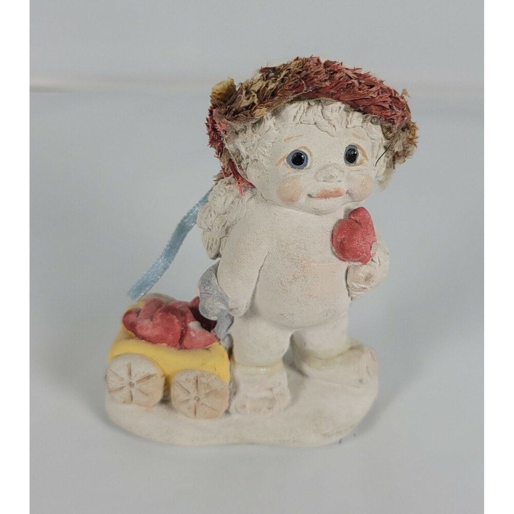 Dreamsicle Angel Figurine Heart Throb Cast Art 1996 Valentine's Day / Love Heart